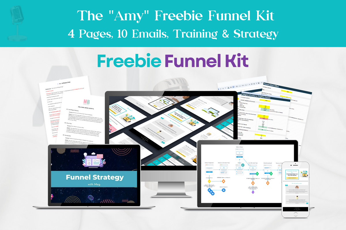 Amy - Freebie Funnel Kit – Kajabi Templates