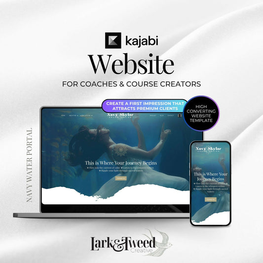 Navy Water-Portal - 20+ Page Website Theme