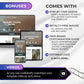 Stella STUDIO - Freebie & Course Sales Funnel Bundle 6 Pages