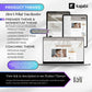 Bronwyn BOHO - Website 20+ Pages, Sales Funnel, Link in Bio, Course & Coaching Theme, Checkout Page Bundle
