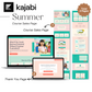 Summer Kajabi Sales Page Template