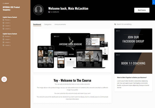 Explicit Product Theme (Momentum + Premier)